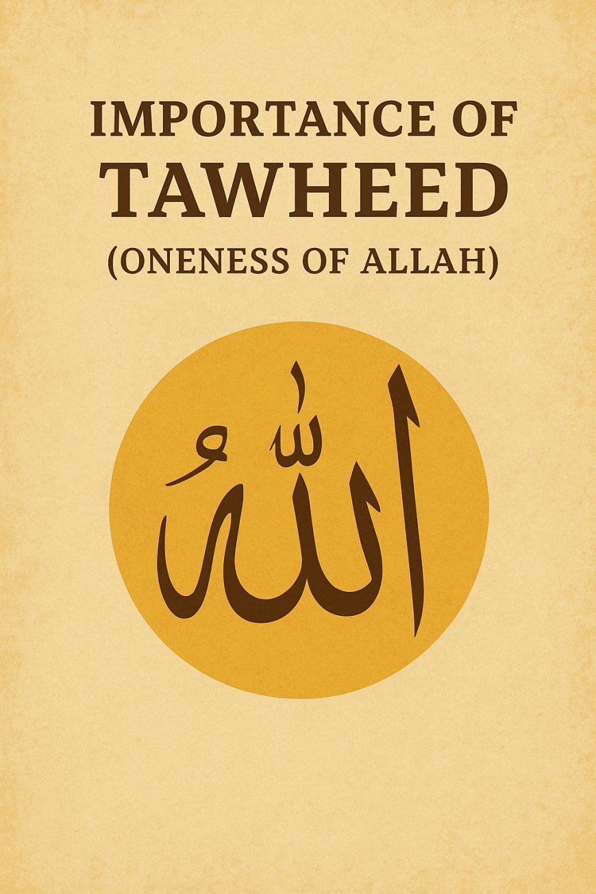 Importance of Tawheed (Oneness of Allah)